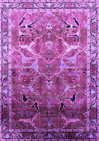 Oriental Purple Industrial Rug, urb2098pur