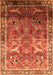 Oriental Orange Industrial Rug, urb2098org