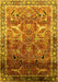 Oriental Yellow Industrial Rug, urb2098yw