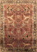 Oriental Brown Industrial Rug, urb2098brn