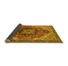 Sideview of Oriental Yellow Industrial Rug, urb2099yw