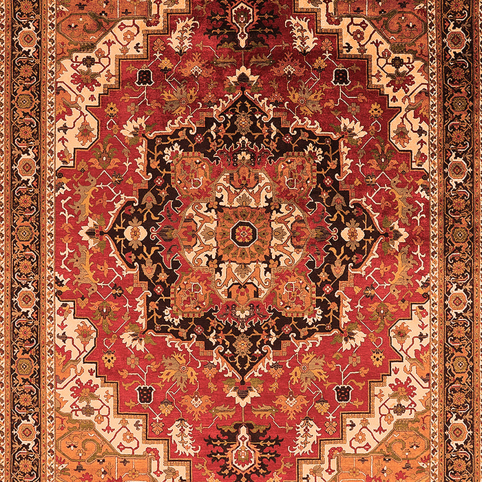 Machine Washable Oriental Orange Industrial Area Rugs, wshurb2099org