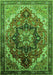 Oriental Green Industrial Rug, urb2099grn