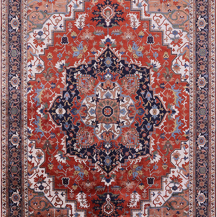 Machine Washable Industrial Modern Khaki Rose Pink Rug, wshurb2099