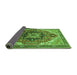 Sideview of Oriental Green Industrial Rug, urb2099grn