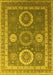 Oriental Yellow Industrial Rug, urb2100yw