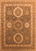 Machine Washable Oriental Orange Industrial Area Rugs, wshurb2100org