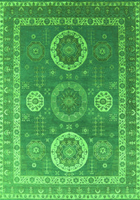 Oriental Green Industrial Rug, urb2100grn