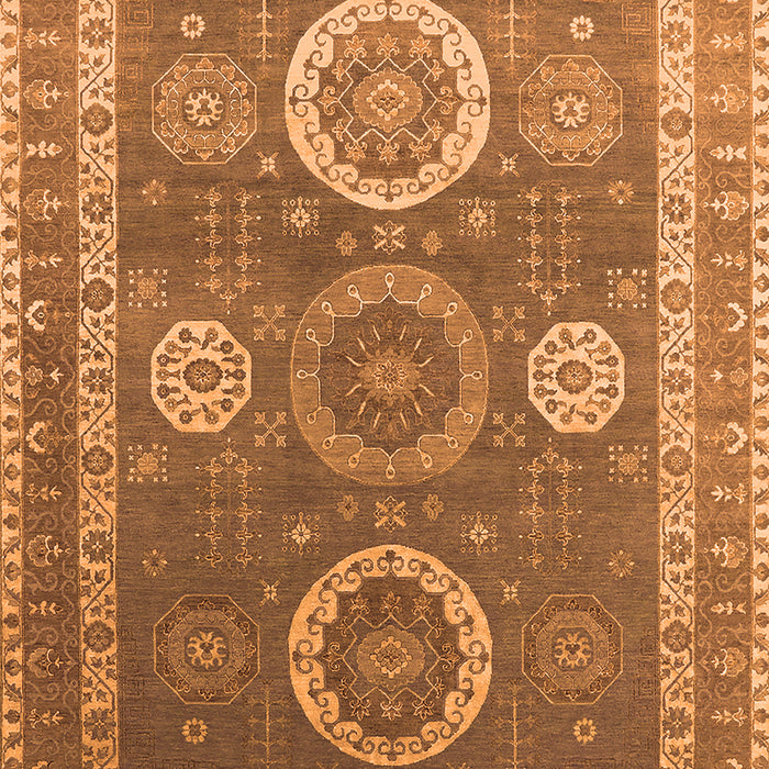Oriental Orange Industrial Rug, urb2100org