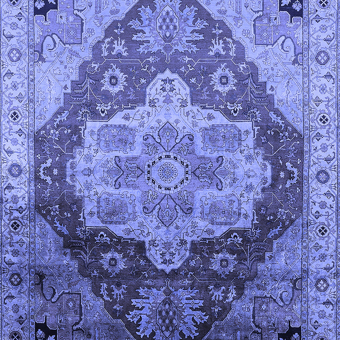 Oriental Blue Industrial Rug, urb2101blu