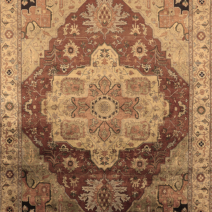 Oriental Brown Industrial Rug, urb2101brn