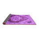 Sideview of Oriental Purple Industrial Rug, urb2101pur