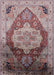 Mid-Century Modern Chestnut Brown Oriental Rug, urb2101