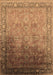 Oriental Brown Industrial Rug, urb2102brn