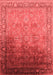 Oriental Red Industrial Area Rugs