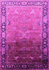 Oriental Pink Industrial Rug, urb2103pnk