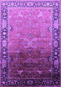 Oriental Purple Industrial Rug, urb2103pur