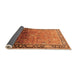 Sideview of Oriental Orange Industrial Rug, urb2103org