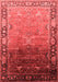 Oriental Red Industrial Area Rugs