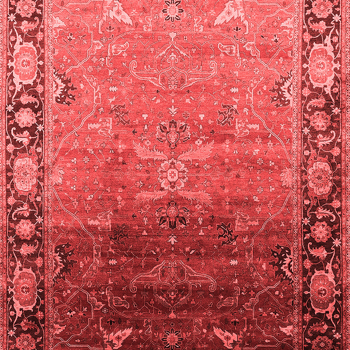 Oriental Red Industrial Area Rugs