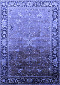 Oriental Blue Industrial Rug, urb2103blu