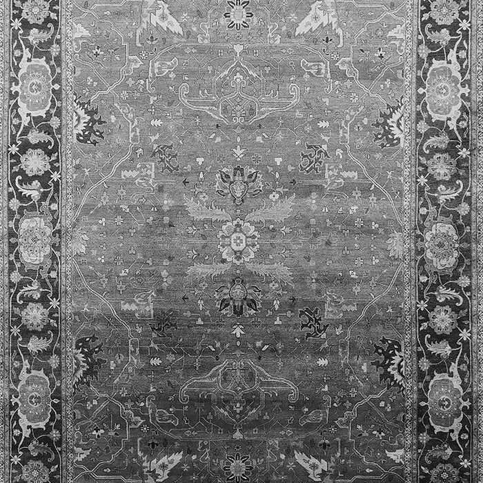 Oriental Gray Industrial Rug, urb2103gry