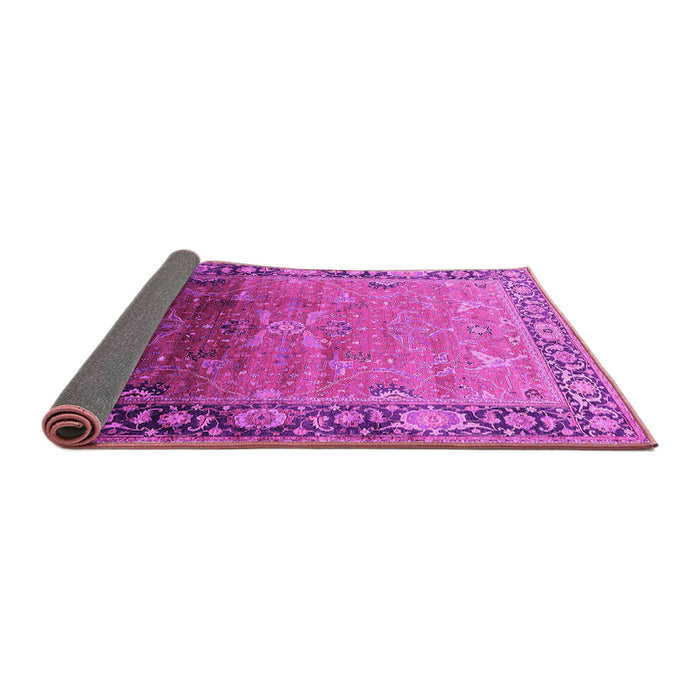 Sideview of Oriental Pink Industrial Rug, urb2103pnk