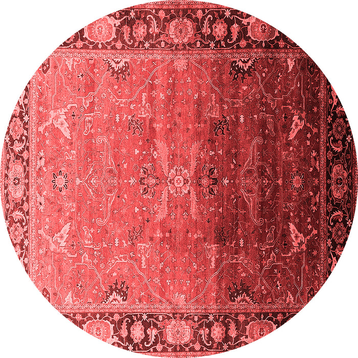 Oriental Red Industrial Rug, urb2103red