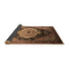 Sideview of Oriental Brown Industrial Rug, urb2104brn