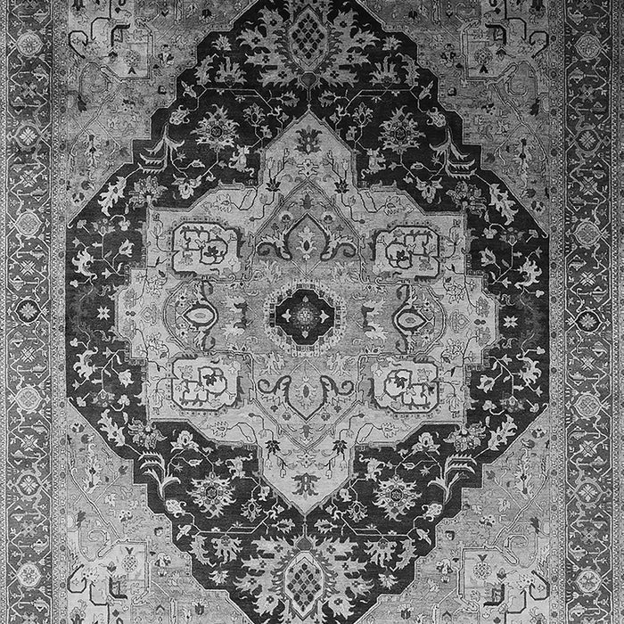 Oriental Gray Industrial Rug, urb2104gry