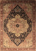 Oriental Brown Industrial Rug, urb2104brn