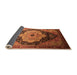 Sideview of Oriental Orange Industrial Rug, urb2104org