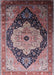 Mid-Century Modern Pink Oriental Rug, urb2104