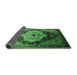 Sideview of Oriental Emerald Green Industrial Rug, urb2104emgrn