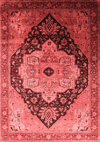 Oriental Red Industrial Rug, urb2104red