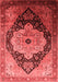 Oriental Red Industrial Area Rugs