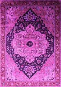 Oriental Pink Industrial Rug, urb2104pnk