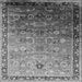 Square Oriental Gray Industrial Rug, urb2105gry