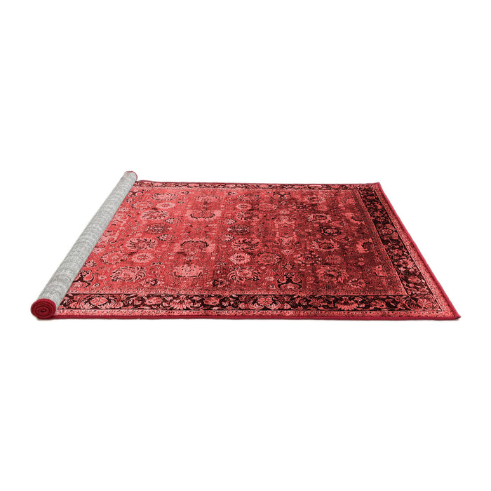 Industrial Red Washable Rugs