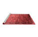 Industrial Red Washable Rugs