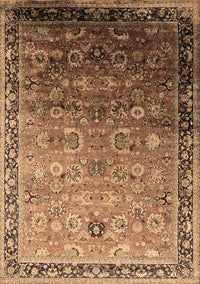 Oriental Brown Industrial Rug, urb2105brn