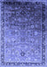 Oriental Blue Industrial Rug, urb2105blu