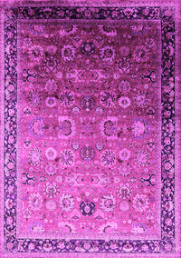 Oriental Pink Industrial Rug, urb2105pnk