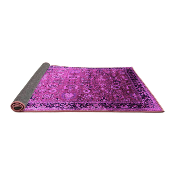 Sideview of Oriental Pink Industrial Rug, urb2105pnk