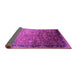 Sideview of Oriental Pink Industrial Rug, urb2105pnk