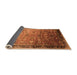 Sideview of Oriental Orange Industrial Rug, urb2105org