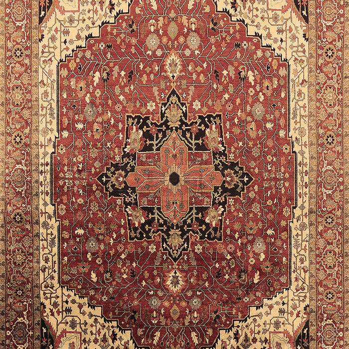 Oriental Brown Industrial Rug, urb2106brn
