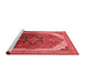 Industrial Red Washable Rugs