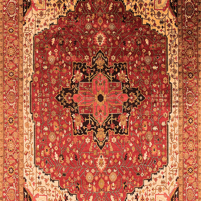 Machine Washable Oriental Orange Industrial Area Rugs, wshurb2106org