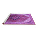 Sideview of Machine Washable Oriental Purple Industrial Area Rugs, wshurb2106pur